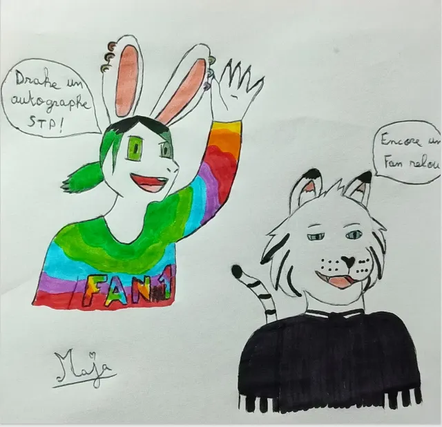 Fan art par Maja